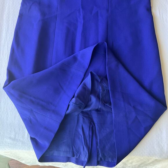 Atrium Women’s Short Sleeve Crew Neck Knee-length Dress size 8, Royal Blue - Picture 6 of 10